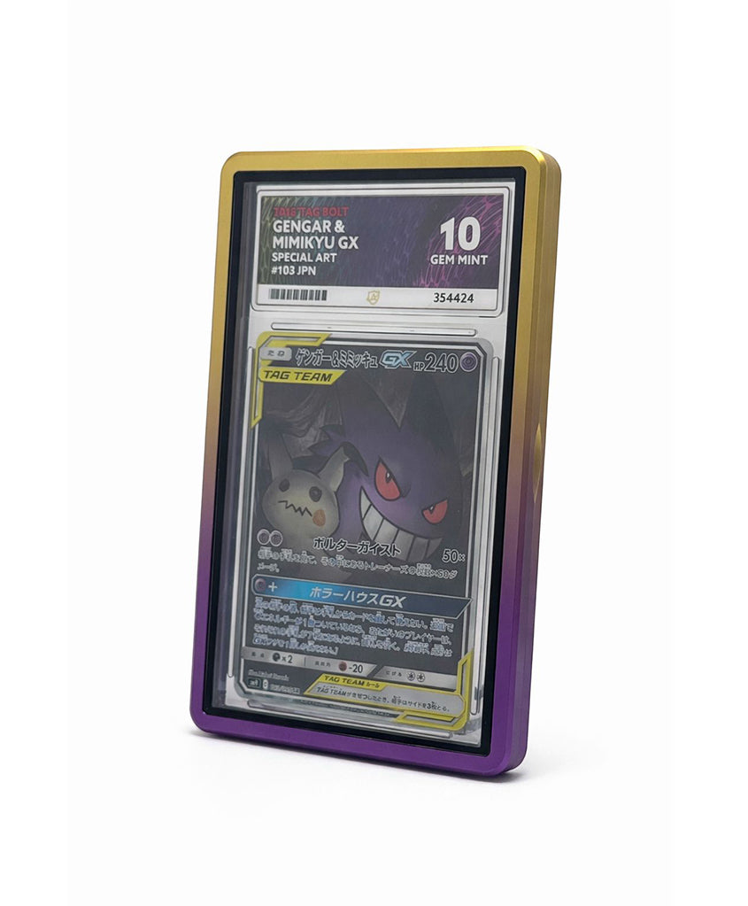 Ace Slab Protector Case - Purple & Gold Premium Colour