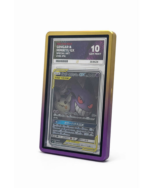 Ace Slab Protector Case - Purple & Gold Premium Colour
