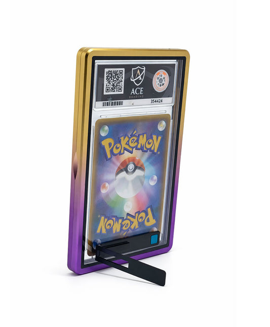 Ace Slab Protector Case - Purple & Gold Premium Colour