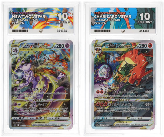 ACE 10 - VSTAR Universe Mewtwo VSTAR 221/172 & Charizard VSTAR 212/172 Sequential