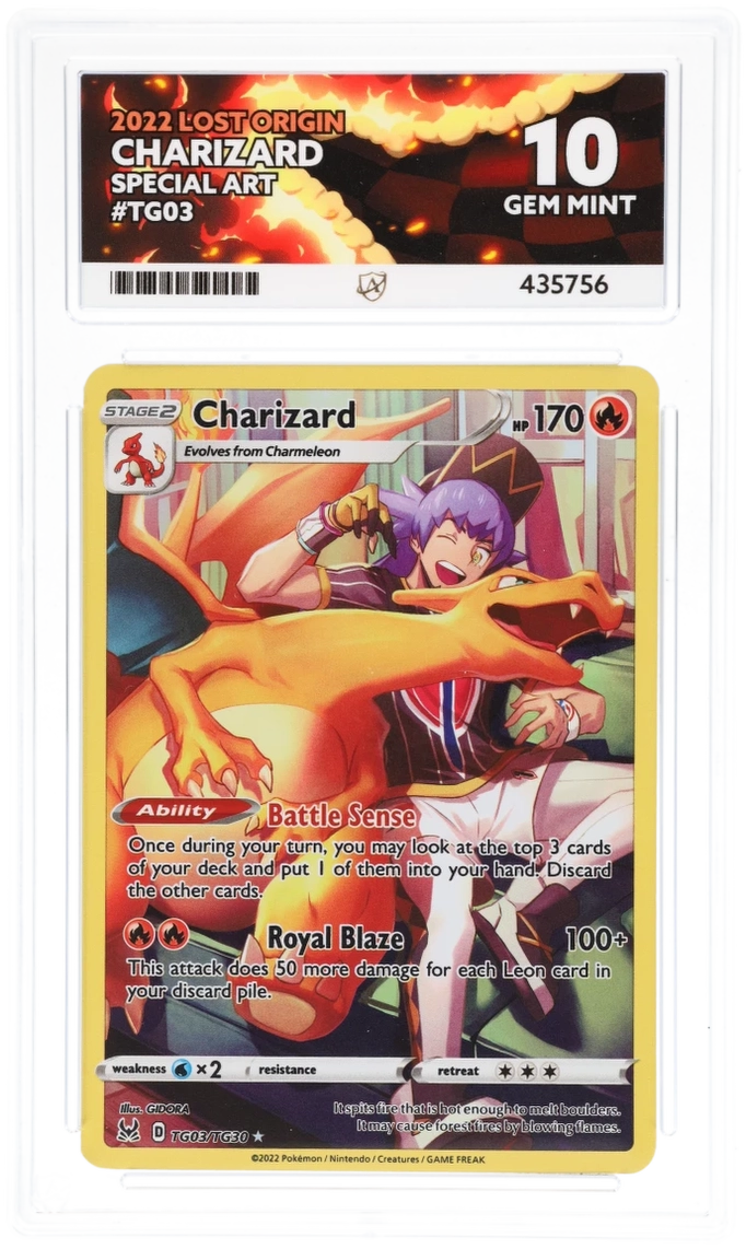 ACE 10 - Lost Origin Charizard TG03/TG30