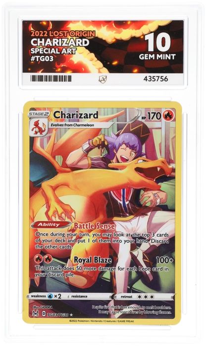 ACE 10 - Lost Origin Charizard TG03/TG30