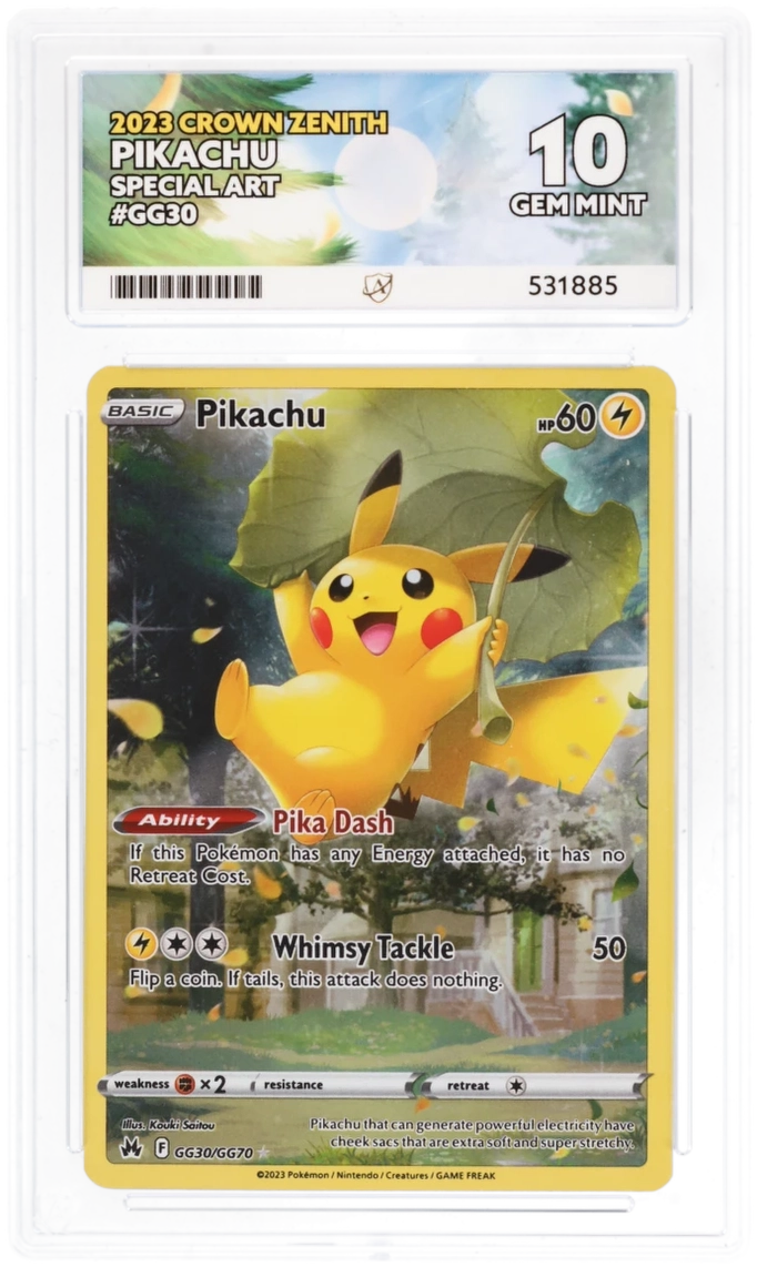 ACE 10 - Crown Zenith Pikachu GG30/GG70