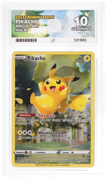 ACE 10 - Crown Zenith Pikachu GG30/GG70