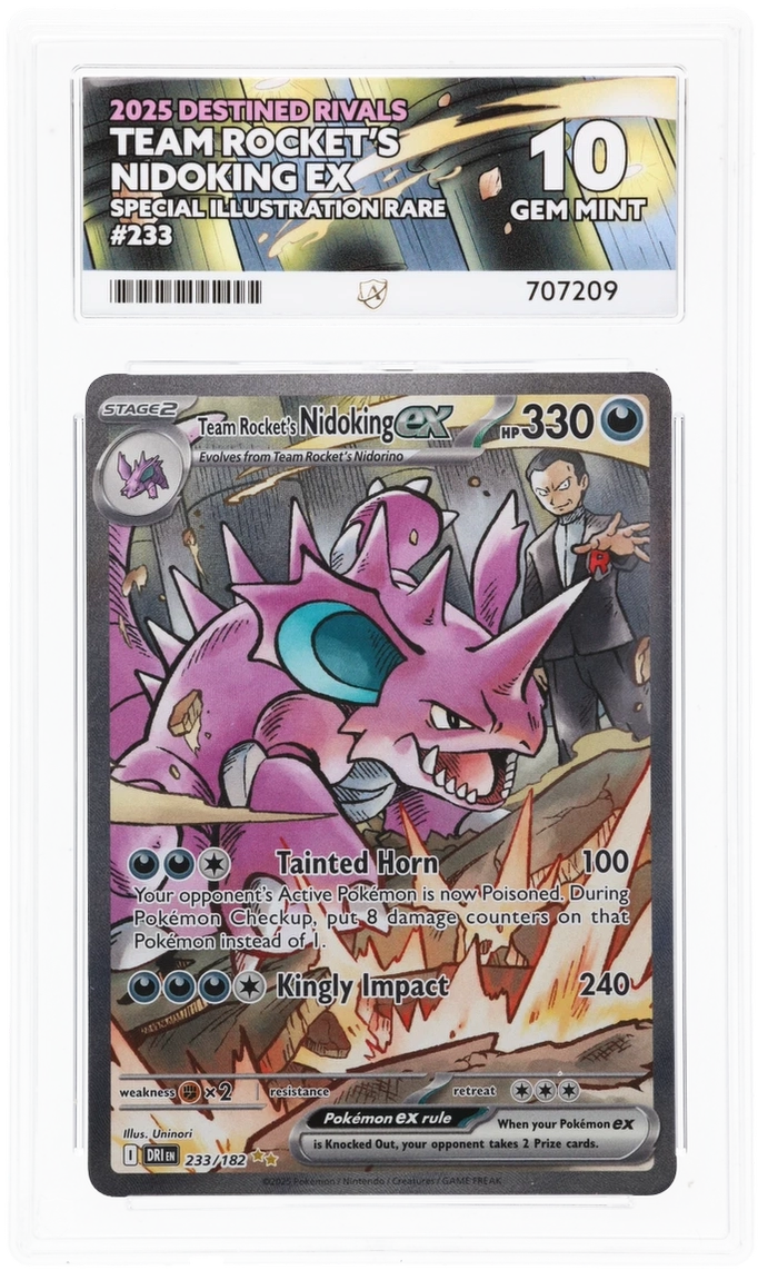 ACE 10 - Destined Rivals Team Rocket's Nidoking ex 233/182