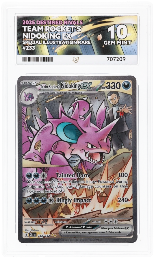 ACE 10 - Destined Rivals Team Rocket's Nidoking ex 233/182